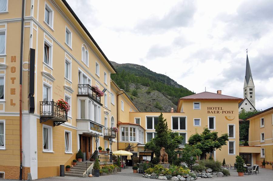 Mittagshalt in Zernez