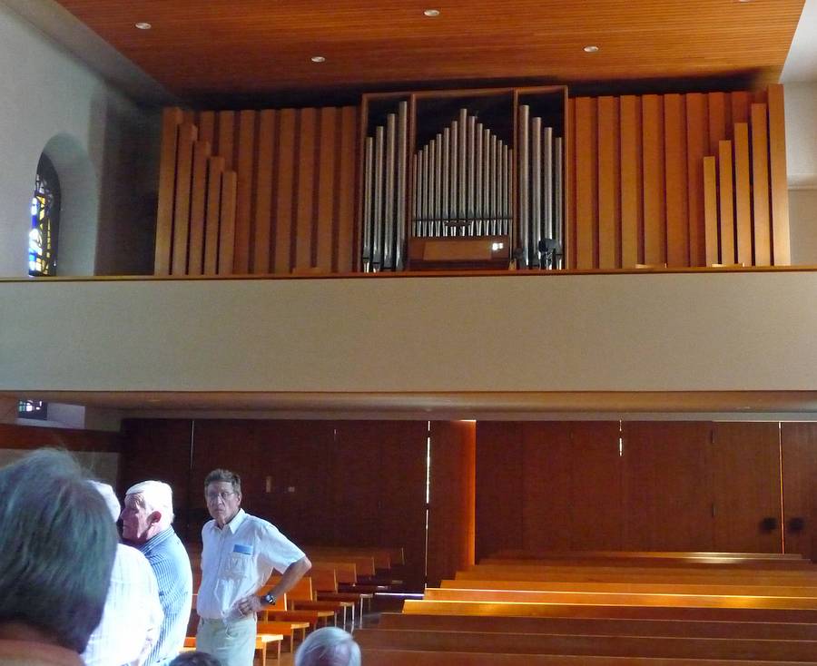 in der Kirche