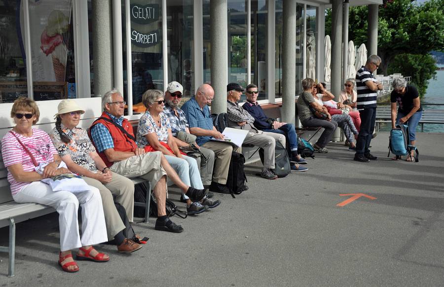 Start auf der Ländte Spiez