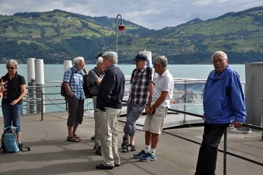 Start auf der Ländte Spiez