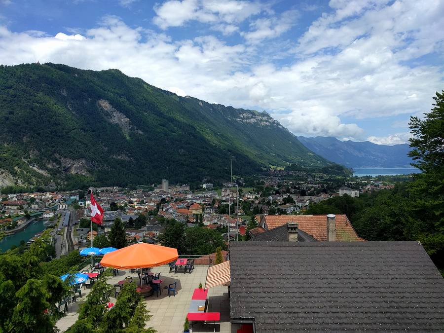 Aussicht in Richtung Brienzersee