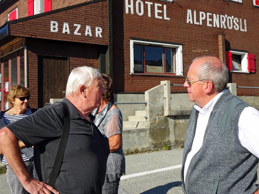 Grimselpass nach dem Kaffee