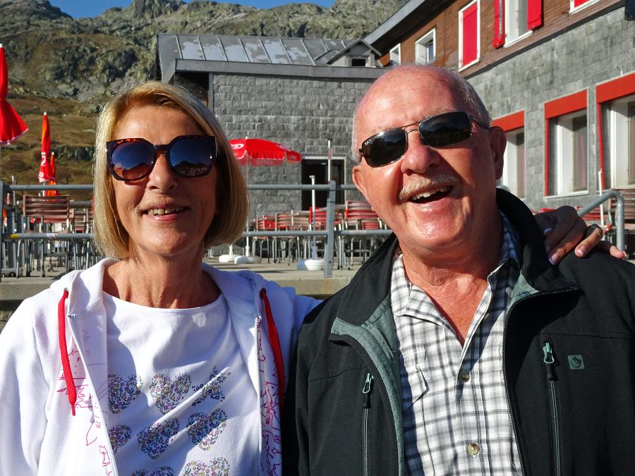 Grimselpass nach dem Kaffee