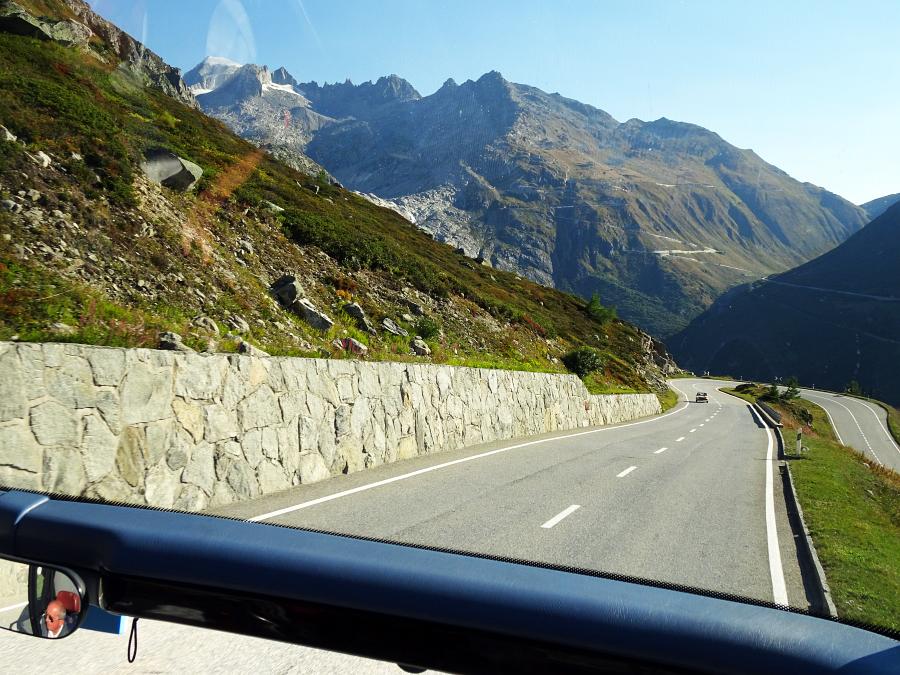 unterwegs nach Gletsch