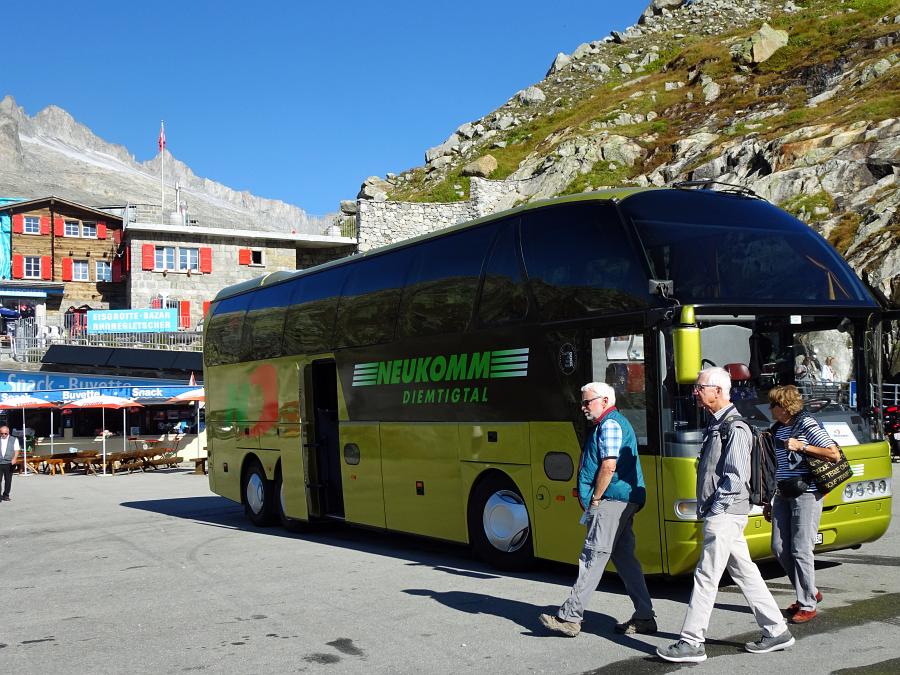 Halt beim Belvédère