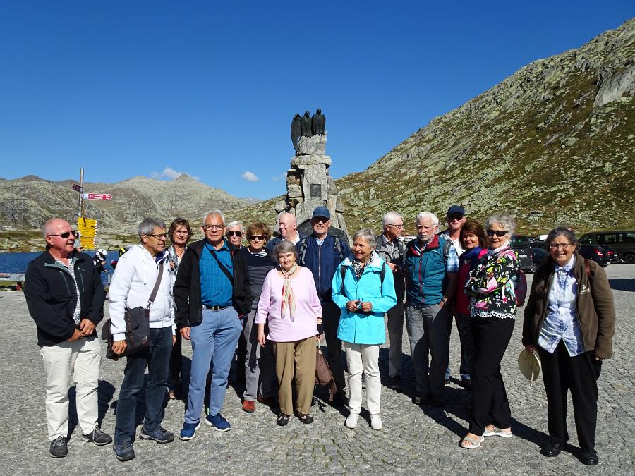 die 45er auf dem Gotthatdpass