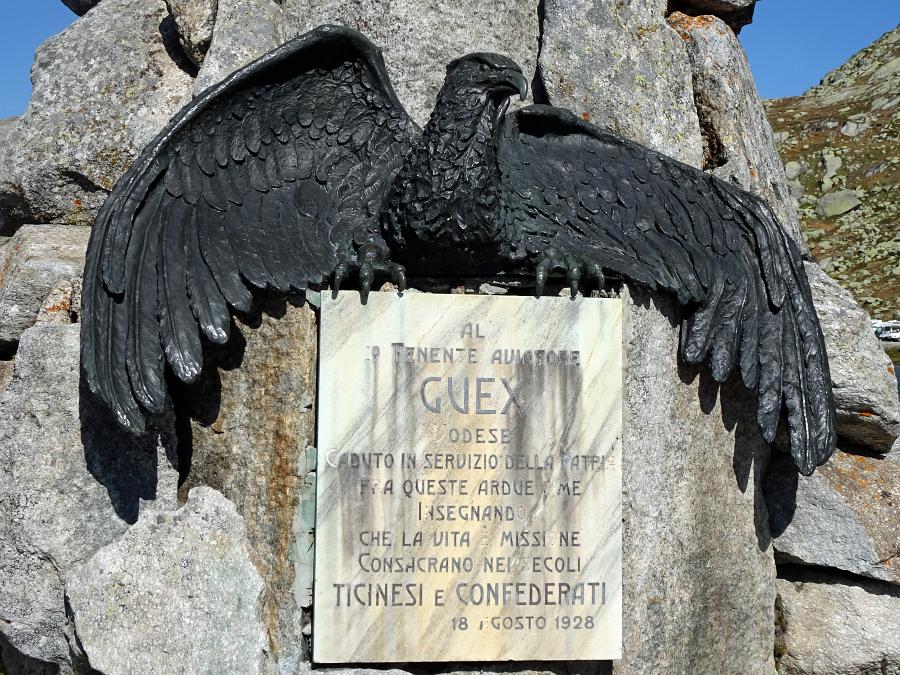 der Adler vom Gotthardpass