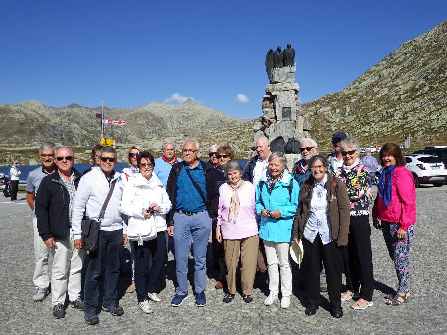 die 45er auf dem Gotthardpass