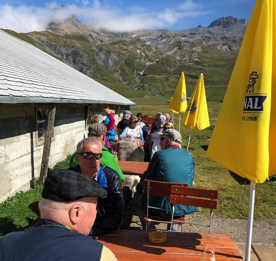 Raclette auf der Engstligenalp